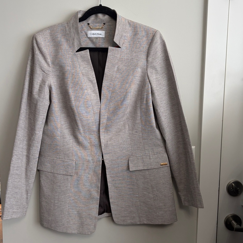 Calvin Klein Grey Blazer